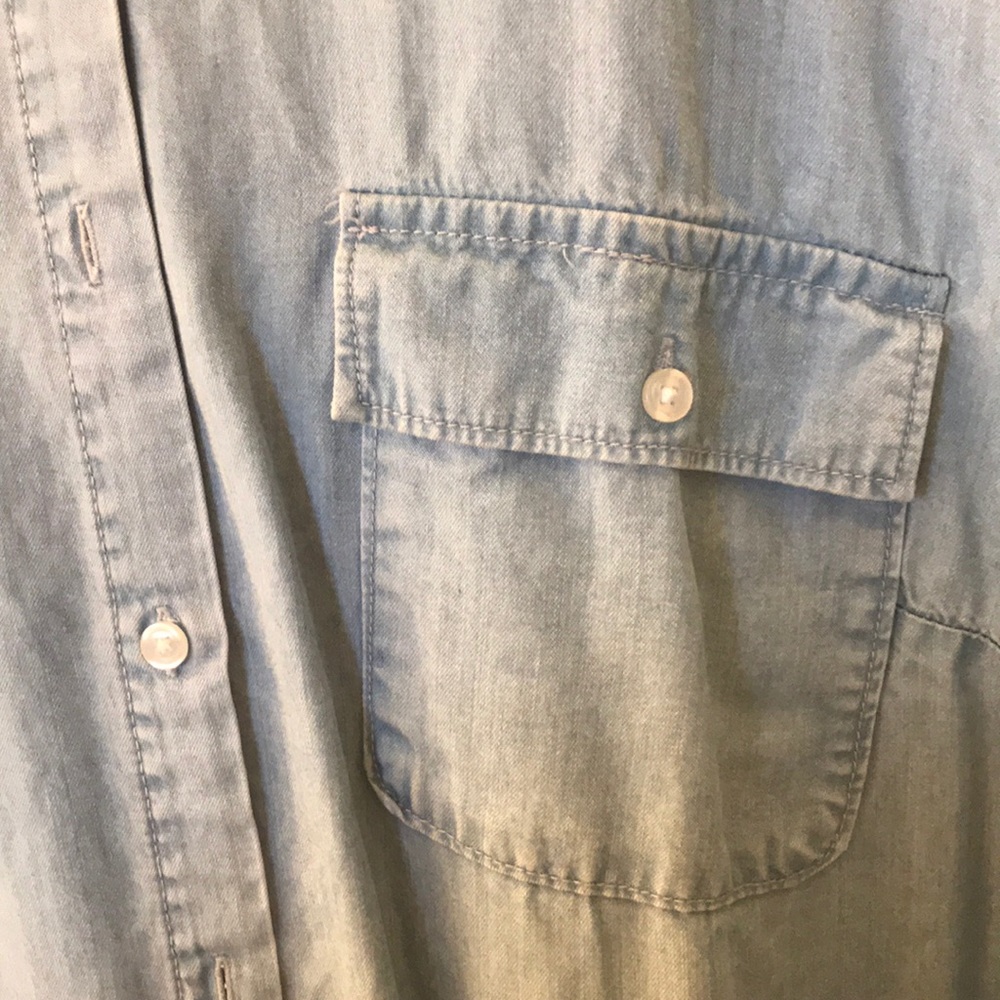 Button down jean shirt - Picture 4 of 5